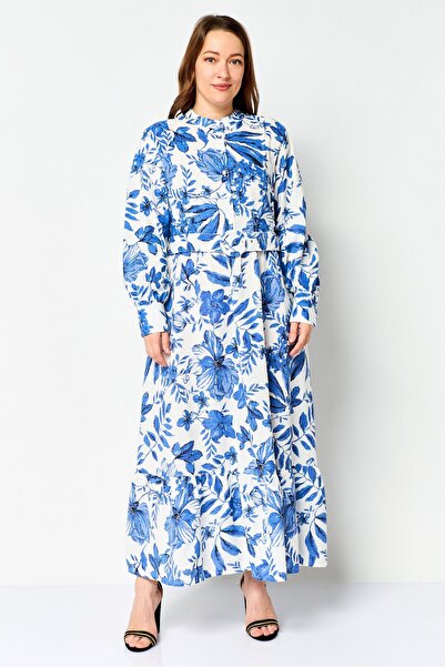 JASON WU Women Floral Print Maxi Dress, Multicolor