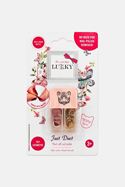 Lukky Just Duet Peel Off 2 In 1 Nail Polish