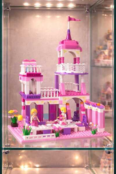 TOHA Princess Castle 254 Pcs Lego Compatible Building Block Toy – Girls' Buil...