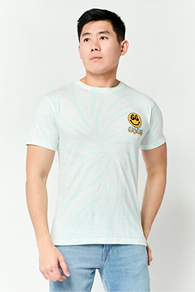 Vans Men Crew Neck Short Sleeve Tie Dye T-Shirt, Multicolor