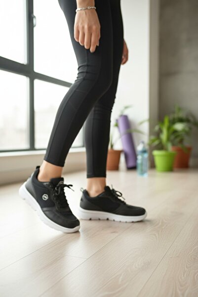 enoch حذاء رياضي نسائي طبي برباط و مرن سايا سبورتس