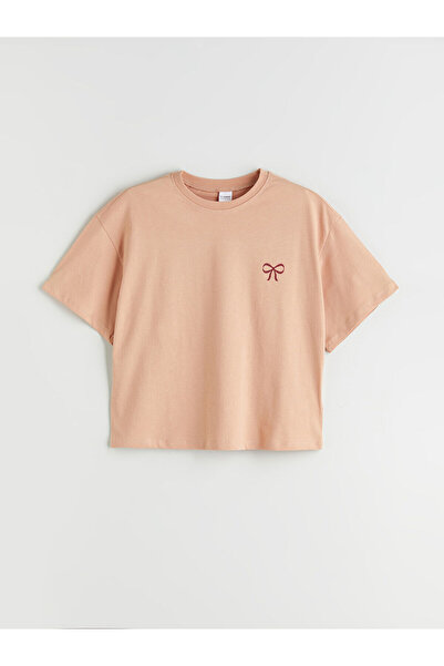 LC Waikiki Top de pijama pentru fete Özmarka, nou sezon, cu decolteu tip crew...