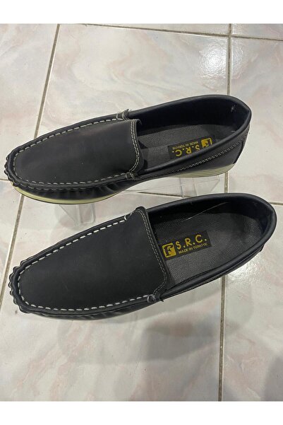 Metin Ayakkabı Black Outer Material Leather Leather Non-Slip Sole Men's Shoes