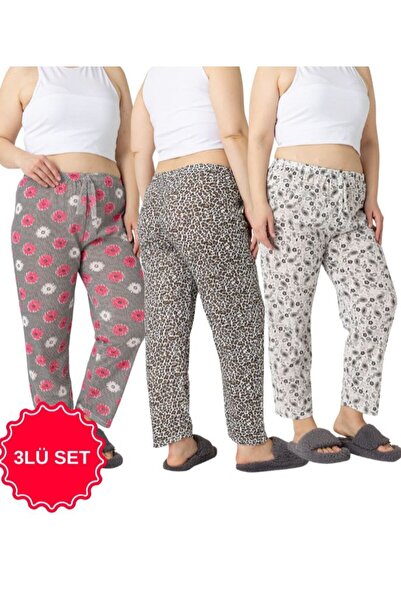 LOTTEBELLA مجموعة من قطن قطع مقاس كبير، مكونة من 3 قطع من قماش رقيق قابل للتن...