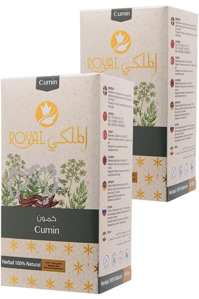 Al Malaky Royal Cumin Tea - Natural Herbal Tea for Boosting Immunity and Body...