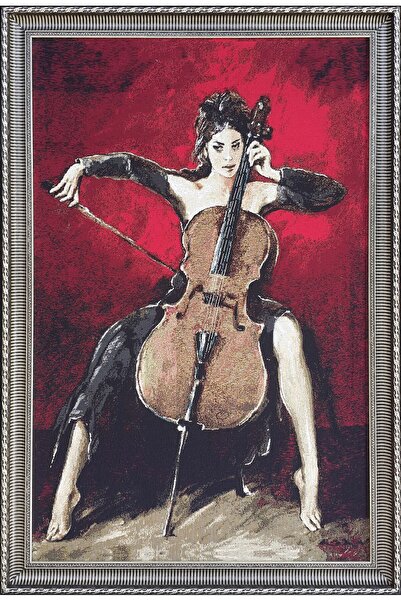GoblenAL F5 Durable Tapestry Cloth - Cello, Music, Art, Musical Note, Concept...