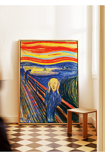 ARTHOUSECOLLECTIVE Artistul / Colecția Edward Munch - Țipătul - Poster fără ramă
