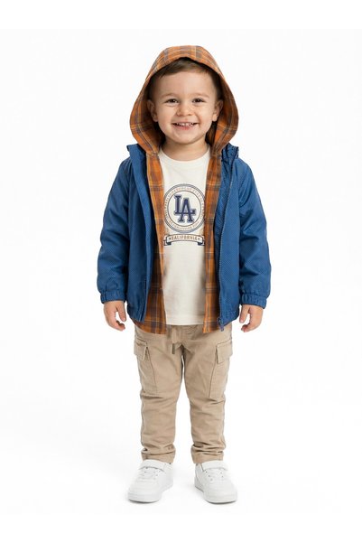 XO Kids Boy's 4-Piece Top and Bottom Set 6-36 Months 4314