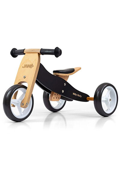 Milly Mally Kids multifunctional 2in1 JAKE Classic Black bike
