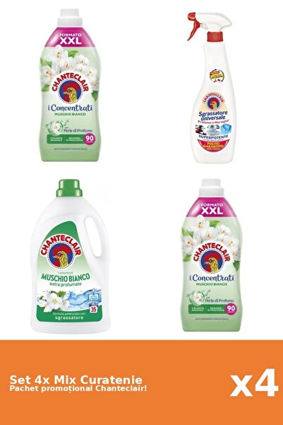 Chanteclair Set 4 Mix Curatenie Chanteclair: Marsilia, Mosc Alb