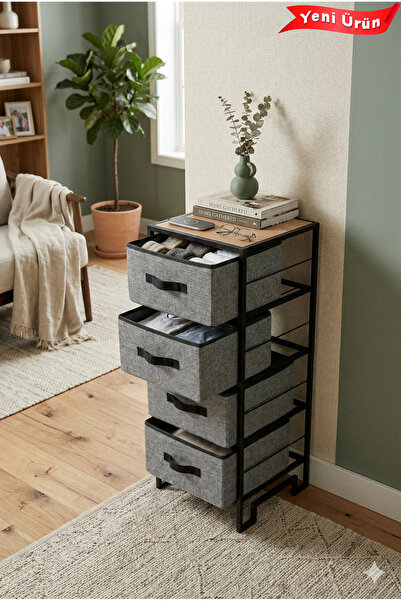 Platinreyon 4 RAFLI CEKMECELI METAL COK AMACLI ORGANİZER