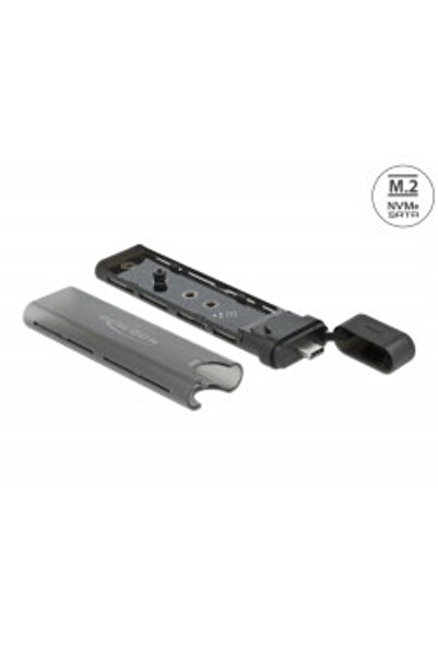DELOCK CaseДѓ USB Type-C M.2 NVMe PCIe SATA SSD