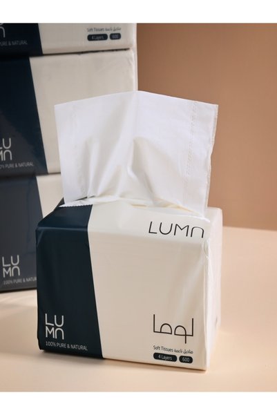 luma بكج مناديل لوما ناعمة 4 طبقات 600 منديل 30 علبه