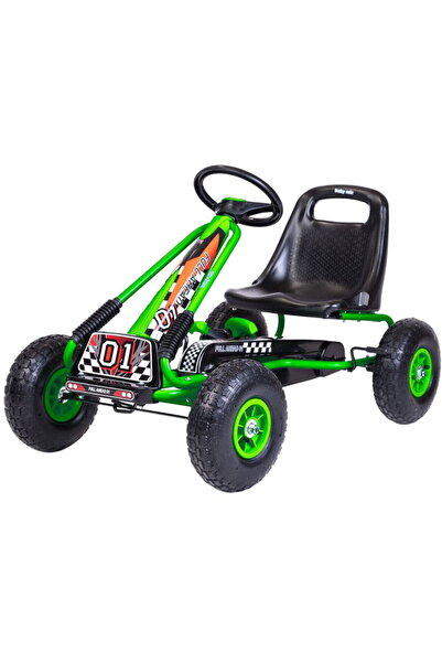 Babymix Pedale Go-kart Baby Mix Razor verde