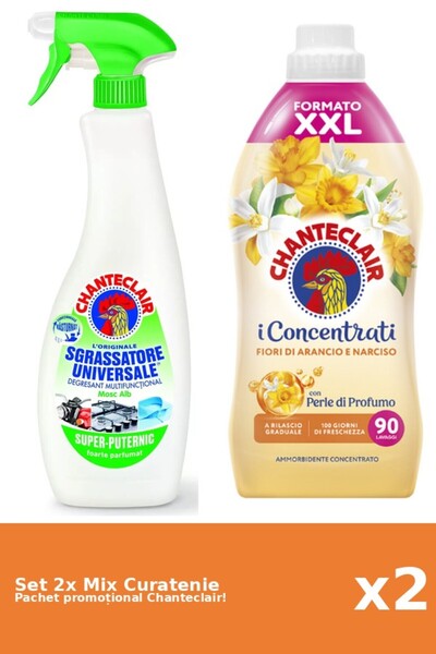Chanteclair Set 2 Chanteclair Cleaning Mix: Lemon, Orange