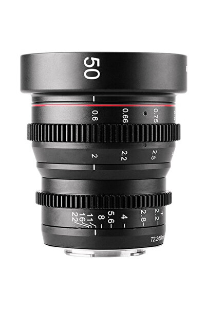 Meike Obiectiv manual 50mm T2.2 Cine pentru Fujifilm FX-Mount