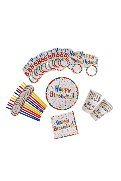 PinaStar Pinata Peppa cu accesorii, 12 farfurii, 12 pahare, 12 servetele, 12 paie, 12 ochelari