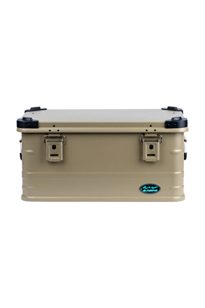 Alrimaya - صندوق تخزين ألومنيوم للتخييم - متعدد السعات