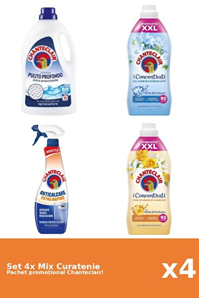 Chanteclair Set of 4 Chanteclair Cleaning Mix: Lotus, Classic, Orange, Rapid