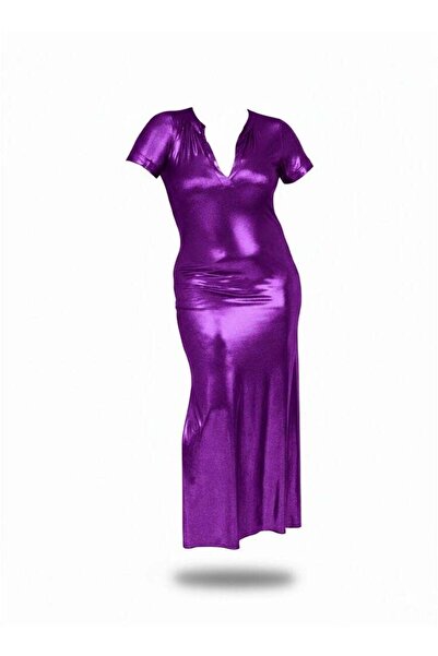 Dandasha Store Women's Simple Shiny Jilbab - Free Size