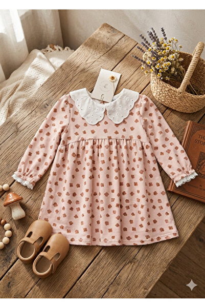 KAYAKİDS Girl's Dress Holiday Girl's Dress Velvet Dress