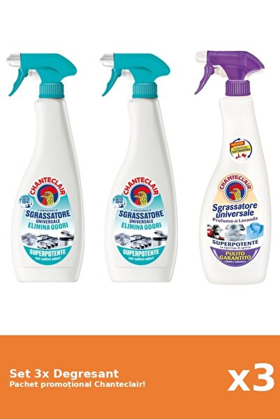 Chanteclair Set 3 Degresant Chanteclair: AntiMiros, Lavanda