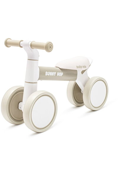 Babymix Trotinetă pentru copii Baby Mix Baby Bunny Hop Ultralight gri cald