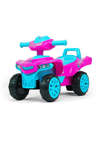 Milly Mally Balansoar pentru bebeluși cu ATV Monster Roz cu sunet