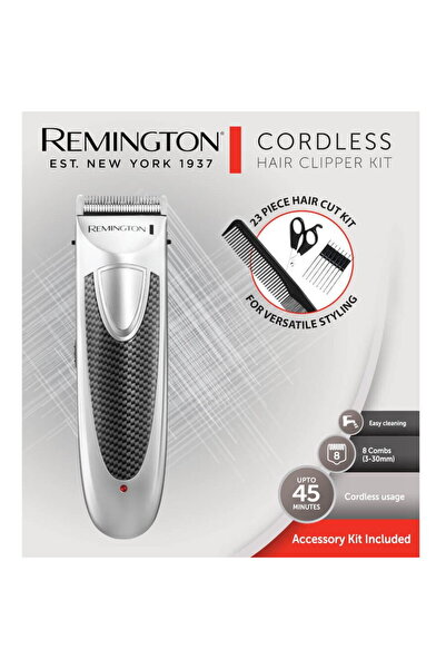 Remington HC4110 Hair Clipper, 3 mm – 30 mm, Battery, 45 minute runtime, LED ...