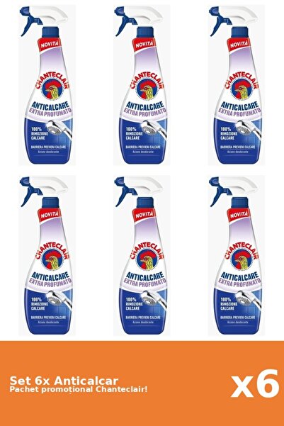 Chanteclair Set 6 Degresant anticalcar extra-parfumat Chanteclair, 625 ml