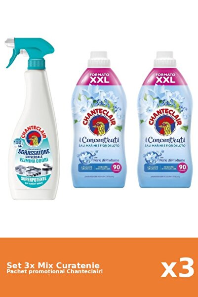 Chanteclair Set 3 Mix Curatenie Chanteclair: Lotus, AntiMiros