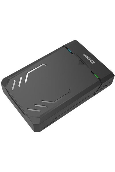 Unitek Y-3035 storage drive enclosure 2.5/3.5" HDD/SSD enclosure Black