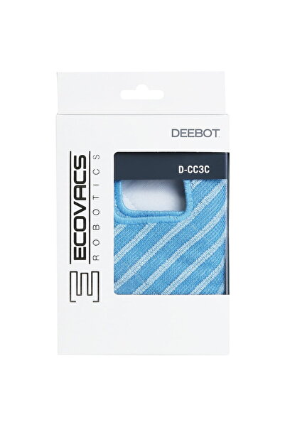 Ecovacs Cleaning cloths D-CC3C, wiper cover (3 pieces, for DEEBOT OZMO 930, P...