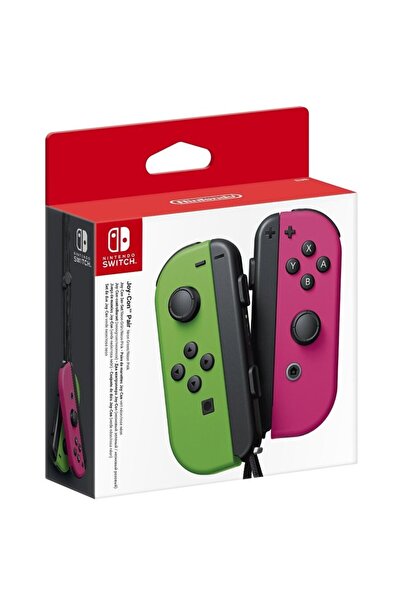 Nintendo Set Joy-Con 2 buc - verde neon/roz neon