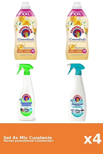Chanteclair Set 4 Mix Curatenie Chanteclair: Lamaie, AntiMiros, Portocale