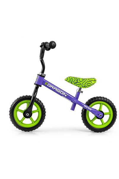 Milly Mally Bicicletă de echilibru pentru copii Dragon violet