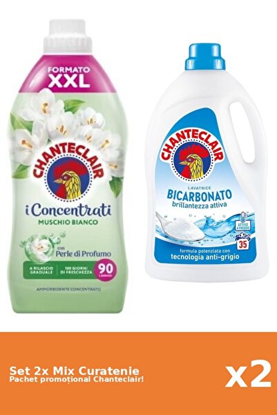 Chanteclair Set 2 Chanteclair Cleaning Mix: Baking Soda, White Musk