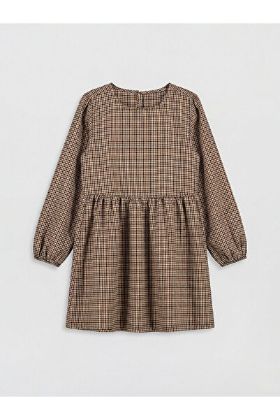 LC Waikiki Plaid Girls' Dress and Sweater