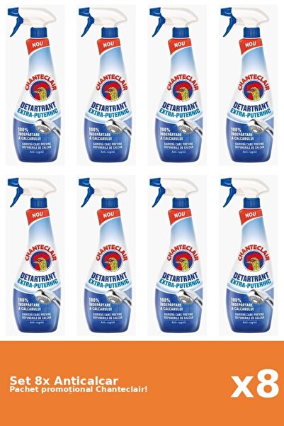 Chanteclair Set 8 Detartrant extra-puternic Chanteclair, 625 ml