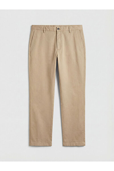 LC Waikiki Ανδρικό παντελόνι Ermus Global και Bej Standart Kalıp