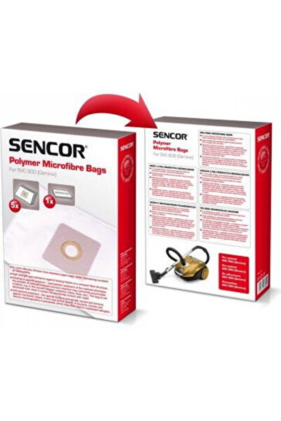 Sencor Bags for SVC 900, 5 pcs.