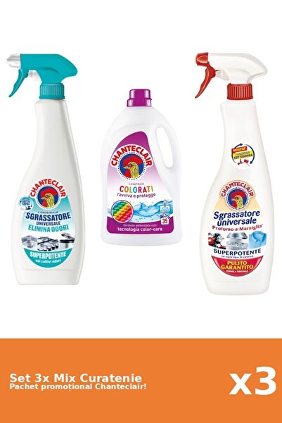 Chanteclair Set 3 Mix Curatenie Chanteclair: AntiMiros, Marsilia, Color