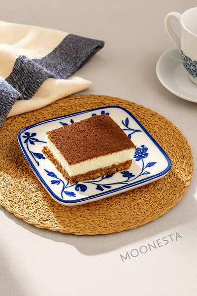 Madame Coco Rêve Bleu Angers New Bone China Square Plate