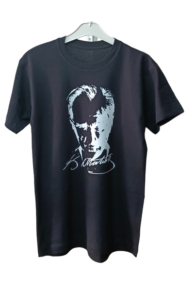 Ervo Reklam Mustafa Kemal Ataturk Re Glittery T-Shirt