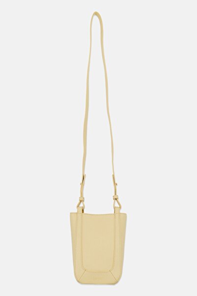 Esprit Women Brand Logo Cross Body Bag 19 H x 12 L x 6 W cm, Yellow