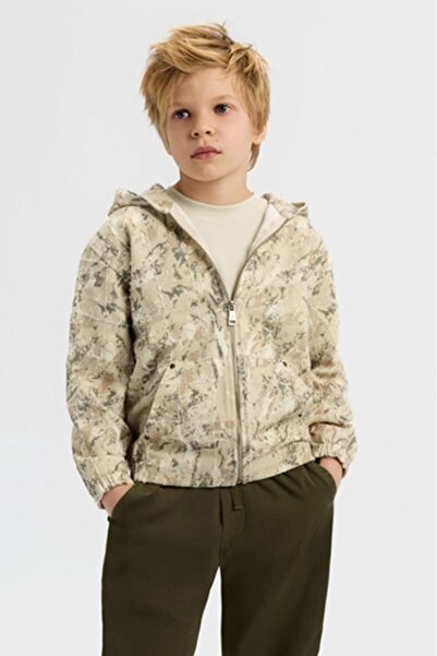 nk kids 41316 Hera Zippered Cardigan 8/14 Beige