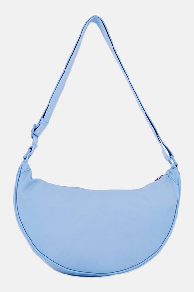 Esprit حقيبة كروس سادة للنساء، 19 سم ارتفاع × 34 سم طول × 12 سم عرض، لون أزرق...