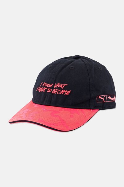 Puma Men Embroidered Adjustable Cap, Black