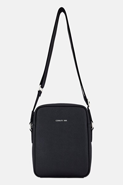 Cerruti 1881 Men Brand Logo Cross Body Bag, Black