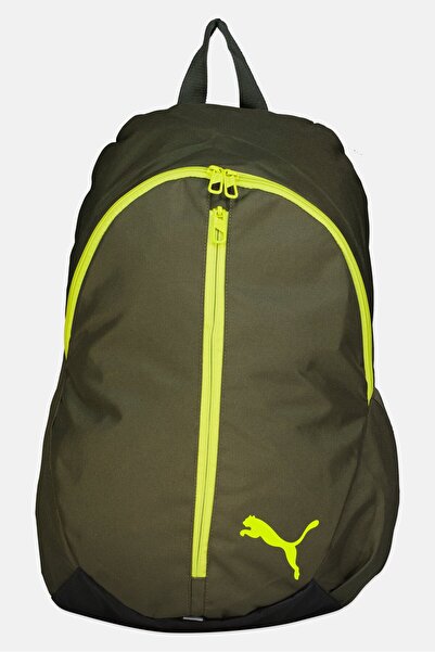 Puma حقيبة ظهر رجالية بشعار ماركة مميزة، لون زيتوني داكن